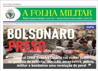 General CMHE Evandro Cesário vai visitar todos os quartéis do exército, marinha, aeronáutica, polícia militar e bombeiros uma revolução do povo!